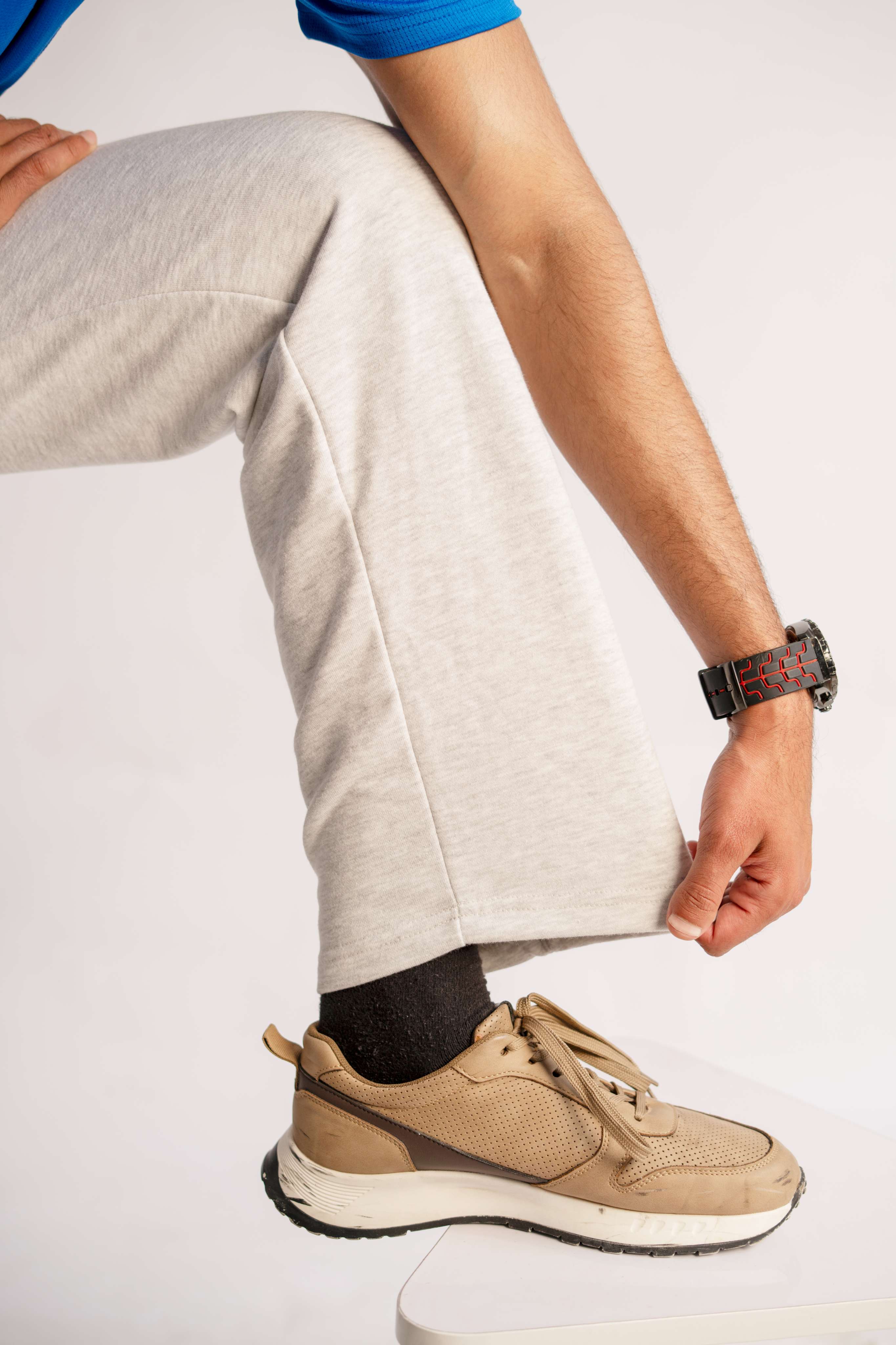 Men’s Relaxed Fit Trouser – Grey D7 - Image 10