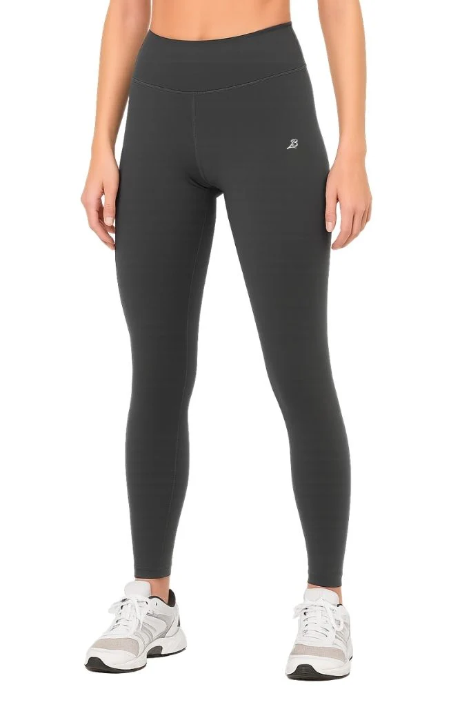 Pack of 4 Premium Slim Fit Tights + Free T-Shirt (Navy Blue, Black, Olive Green, Charcol) E8 - Image 3